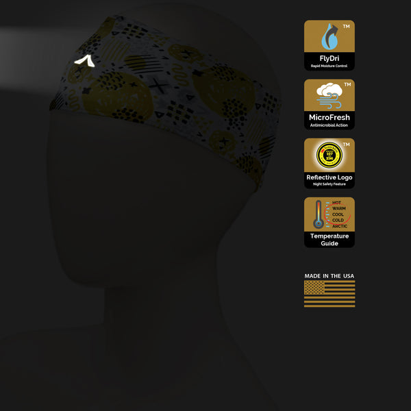 Abstract Geo Headband
