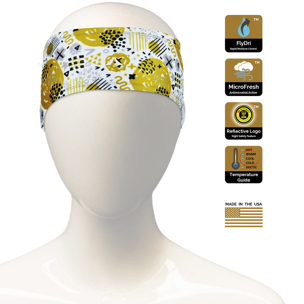Abstract Geo Headband