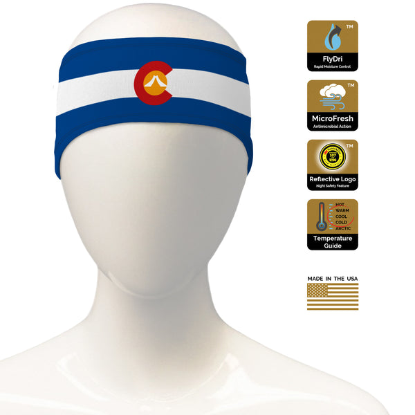 Colorado Flag Headband