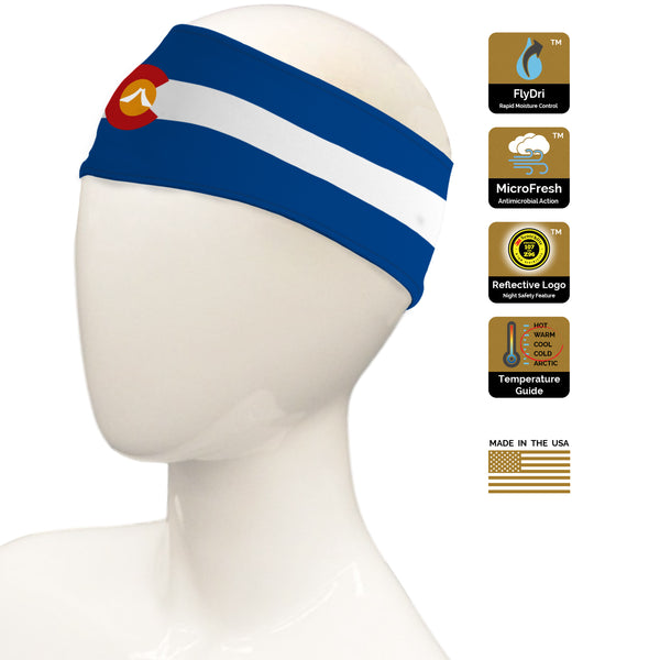 Colorado Flag Headband